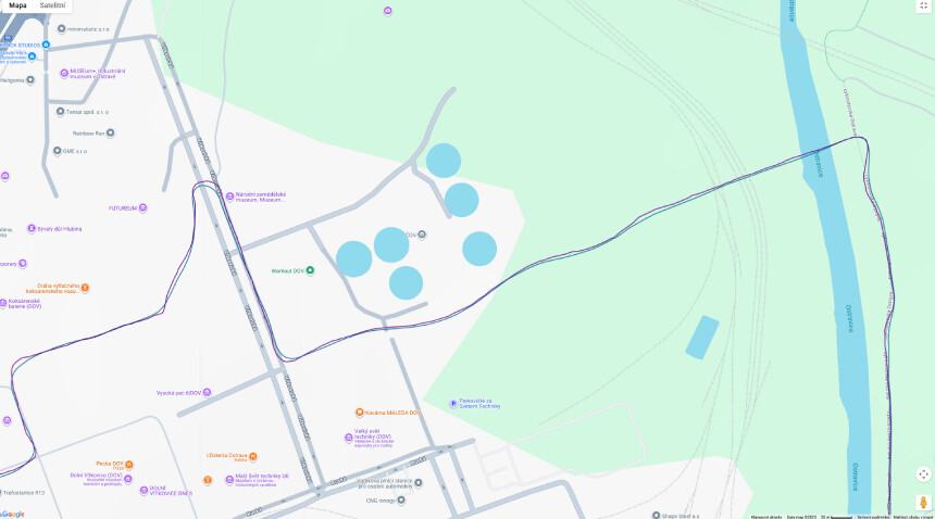 verde (Huawei Watch GT 6 Pro), mov (Garmin Tactix 8)