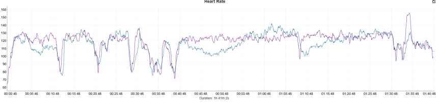 Înot. Albastru – Coros Pace 4, mov – Polar Verity Sense.