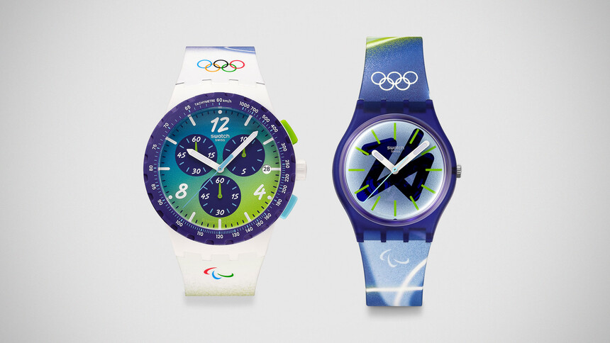SWATCH OLYMPIC GAMES MILANO CORTINA 2026 Collection. Sursă: Swatch