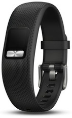 Curea de silicon Garmin (pro Vívofit 4), culoarea neagră, mărimea L