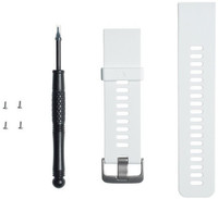 Curea de silicon Garmin (pro Forerunner 35), culoarea albă