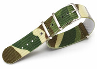 Curea din nylon Ricardo Kronplatz, camuflaj, NATO