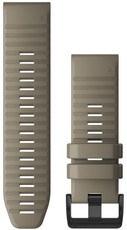 Curea din silicon Garmin 26mm (pentru Garmin Fenix 8/7X/6X (51mm), Tactix etc.), bej V1, QuickFit, 010-12864-02