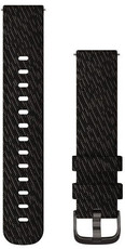 curea din nylon Garmin 20mm (pentru Venu, Venu Sq, Venu 2 plus și altele), negru V1, Quick Release, 010-12924-13
