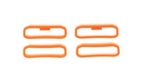 inel de fixare din silicon Garmin (pentru QuickFit 26), orange, 4 buc