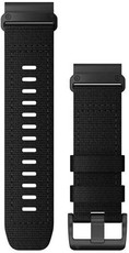 Curea din nylon Garmin 26mm (pentru Garmin Fenix 8/7X/6X (51mm), Tactix și altele), negru, QuickFit, 010-13010-00