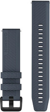 Curea din silicon Garmin 20mm (pentru Venu, Venu Sq, Venu 2 plus și altele), albastru V1, Quick Release, 010-13076-01