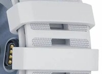 Buclă din silicon Garmin (pro Fenix 6), white, 2ks