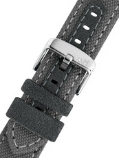Curea textilă Morellato Fibra M 5616D61.092, culoarea gri
