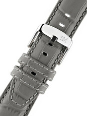 Curea din piele Morellato Soccer M 4497B44.092, culoarea gri, piele ecologică