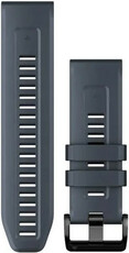 Curea din silicon Garmin 26mm (pentru Garmin Fenix 8/7X/6X (51mm), Tactix și altele), albastră V4, QuickFit, 010-13117-05