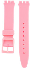Curea de silicon Ricardo (pro Swatch), culoarea roz