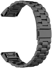 brățară din oțel inoxidabil Ricardo Tiorre 26mm, Black, QuickFit