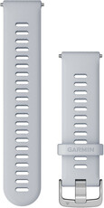 curea din silicon Garmin 22mm (pentru Venu, Forerunner 255, Vívoactive 4 și altele), alb, Quick Release, 010-11251-3B
