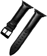Curea din piele Ricardo (pentru Apple Watch 38/40/41mm), negru V1