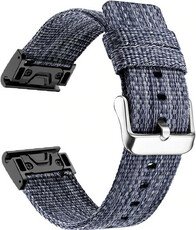 Curea din nylon Ricardo 26mm (pentru Garmin Fenix 8/7X/6X (51mm), Tactix etc.), albastru V2, QuickFit