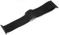 Curea de nailon Ricardo (pro Apple Watch 38/40/41mm), culoarea neagră V2