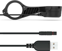 Suport bicicletă Garmin (pro ciclocomputer Edge), cu alimentare