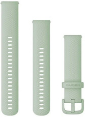 Curea din silicon Garmin 20mm (pentru Venu, Venu Sq, Venu 2 plus și altele), verde, Quick Release, + secțiune prelungită, 010-12924-82
