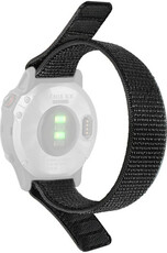 curea din nylon Ricardo Cortina 20mm, Black, trecătoare