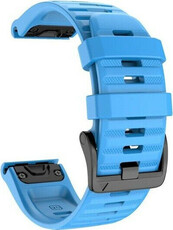 curea din silicon Ricardo Livigno 26mm, Light Blue, QuickFit