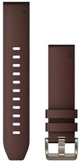 Curea din piele Garmin 22mm (pro Garmin Fenix 8/7/6 (47mm), Epix 2 aj.), culoarea maro, QuickFit