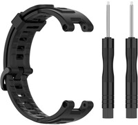 curea din silicon Ricardo Paganella (pentru Amazfit T-Rex Pro), Black + accesorii pentru schimb