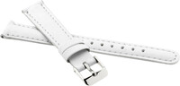 Curea din piele artificială JVD RJ7178.1 14mm, culoarea albă, pentru copii