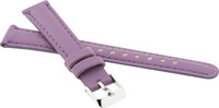 Curea din piele JVD RJ7178.3 14mm, mov, pentru copii