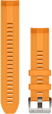 Curea din silicon Garmin 22mm (pentru Garmin MARQ), portocalie, 010-13225-04