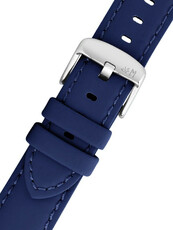 Curea din piele Morellato Capri 5761D82.062 M, albastru, material reciclat