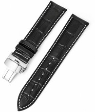 curea din piele Ricardo Arsie premium, Black, Quick Release