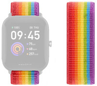 Curea din nylon Ricardo Madesimo 20mm, Rainbow, Quick Release