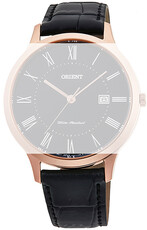 curea din piele Orient UL00E011P0 18mm (pentru model RF-QD00), negru