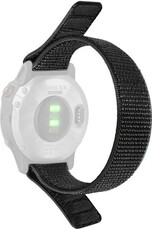 curea din nylon Ricardo Cortina 26mm, Black, trecătoare