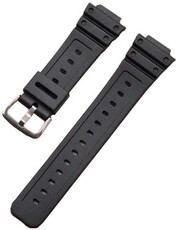 curea din plastic Ricardo Ribolla 16mm (pentru Casio G-Shock GA-2100/GA-2110, DW-5600, GW-6900), negru V2