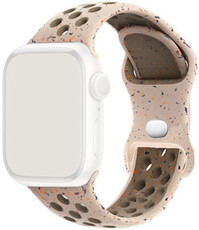 Curea de silicon Ricardo (pro Apple Watch 38/40/41mm), culoarea bej