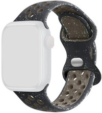 Curea din silicon Ricardo (pentru Apple Watch 42/44/45/49mm), neagră