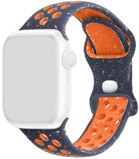 Curea de silicon Ricardo (pro Apple Watch 42/44/45/49mm), culoarea albastră