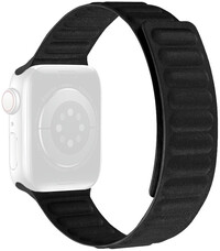 curea textilă Ricardo (pentru Apple Watch 38/40/41mm), negru, magnetică