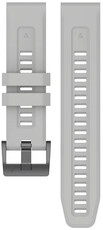 Curea de silicon Ricardo 20mm (pro Garmin Fenix 8/7S/6S (43mm), aj.), culoarea gri V1, QuickFit