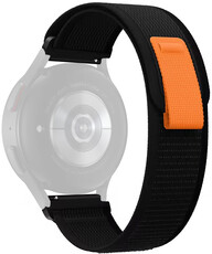 curea din nylon Ricardo Carezza 22mm, Black/Gray, Quick Release