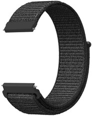 curea din nylon Ricardo Zoncolan 20mm, Black, Quick Release