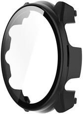 Husă de protecție (pentru Garmin Forerunner 965), din plastic, neagră + sticlă
