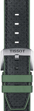 Curea din piele Tissot T852.046.787 22mm, culoarea neagră, Quick Release