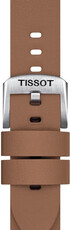 Curea din piele Tissot T852.048.213 18mm, maro, Quick Release