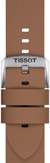 Curea din piele Tissot T852.048.223 22mm, culoarea maro, Quick Release