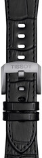 Curea din piele Tissot T852.049.415 (pentru Tissot PRX 42mm), neagră