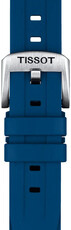 Curea din cauciuc Tissot T852.044.837 20mm, culoarea albastră, Quick Release