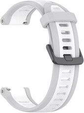 curea din silicon Ricardo Bormio 20mm, White, Quick Release